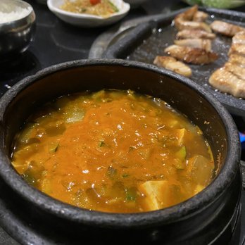 Piggy's Island - Soyabean paste stew - Korean Near Me - Thornhill, Ontario