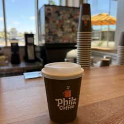 Philz Coffee - Tesora drink, it was too light for me and the flavor of the citrus I didn't like.
