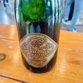 Michael David Winery - ...a photo of the Brut that I fancied! - Wine Tasting Room Near Me - Lodi, California Michael David Winery - ...a photo of the Brut that I fancied! - Wine Tasting Room Near Me - Lodi, California