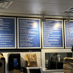Church Street Bagels - Menu (April 12, 2024)