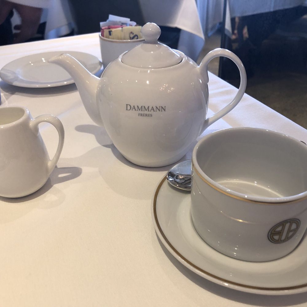 BG Restaurant - Tea cup + tea pot - New American Near Me - New York, New York