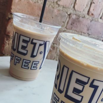 Variety - Whole milk iced latte & iced almond milk chai latte - Cafes Near Me - Brooklyn, New York