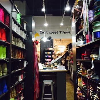 East Coast Trimming - great use of a tight space - Fabric Stores Near Me - New York, New York