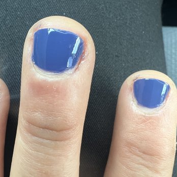 NB Quarry Nails - Uneven polish, smeared polish on fingers, and poorly painted nails. - Nail Salons Near Me - New Braunfels, Texas NB Quarry Nails - Uneven polish, smeared polish on fingers, and poorly painted nails. - Nail Salons Near Me - New Braunfels, Texas