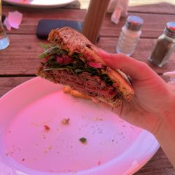 Pastrami sandwich