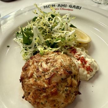 Mon Ami Gabi - Crab cake - French Near Me - Bethesda, Maryland