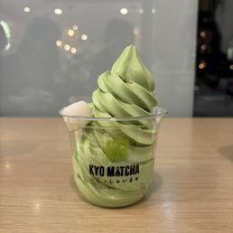 Matcha Soft Serve