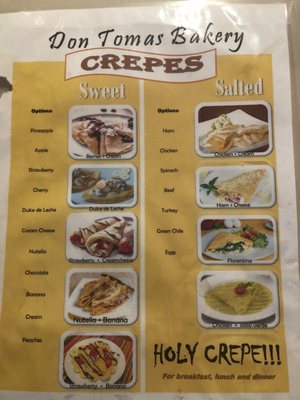 Menu photo 1 Don Tomas Bakery Monte Vista, CO