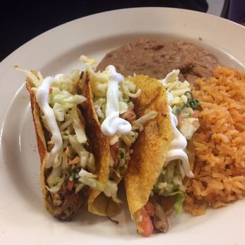 Lucy's Cafe North - Tacos Antonia with rice and refried beans - Mexican Near Me - El Paso, Texas Lucy's Cafe North - Tacos Antonia with rice and refried beans - Mexican Near Me - El Paso, Texas