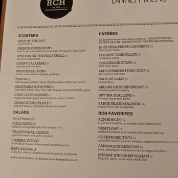 Richardson's Canal House - Menu - New American Near Me - Pittsford, New York Richardson's Canal House - Menu - New American Near Me - Pittsford, New York