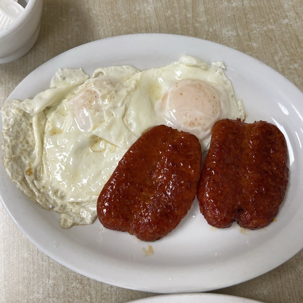 Thelma's Restaurant - Loganisa and easy over eggs - Filipino Near Me - Waipahu, Hawaii Thelma's Restaurant - Loganisa and easy over eggs - Filipino Near Me - Waipahu, Hawaii