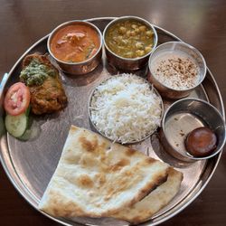 Pawans Indian Kitchen - Non vegetable thali