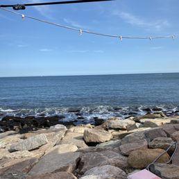 Our view from our table at dinner.