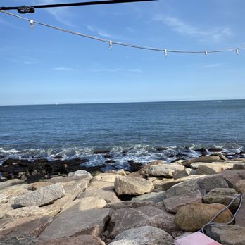 1230 Ocean Bistro - Our view from our table at dinner. - Seafood Near Me - Narragansett, Rhode Island