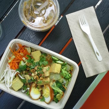 Asian Box - Schmexy aerial view of tofu box and Vietnamese iced coffee - Vietnamese Near Me - Mountain View, California Asian Box - Schmexy aerial view of tofu box and Vietnamese iced coffee - Vietnamese Near Me - Mountain View, California