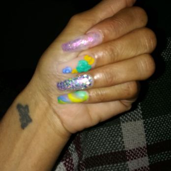 K3 Nails And Spa - I asked Jen the owner to do the nail design below and this is what I got.. - Nail Salons Near Me - Milpitas, California K3 Nails And Spa - I asked Jen the owner to do the nail design below and this is what I got.. - Nail Salons Near Me - Milpitas, California