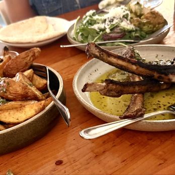 Mediterranean Exploration - Potato's, Greek Lamb Chops and Moroccan Brick Chicken - Mediterranean Near Me - Portland, Oregon