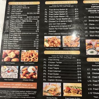 Captain Crab - Menu - Seafood Near Me - Elk Grove, California Captain Crab - Menu - Seafood Near Me - Elk Grove, California