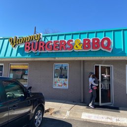 the front of the restaurant