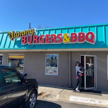 Yummy Burgers & BBQ - the front of the restaurant - Burgers Near Me - Richardson, Texas Yummy Burgers & BBQ - the front of the restaurant - Burgers Near Me - Richardson, Texas