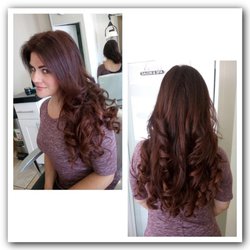 Raquel's Beauty Bar - Haircolor and full head of extensions