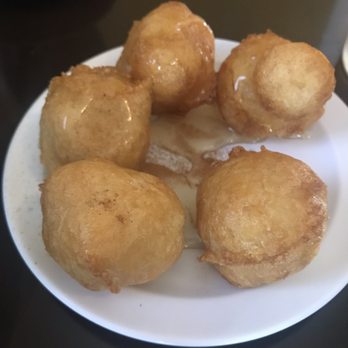 Santorini Cafe - Donuts! Not sure what they are really called but we're very tasty. - Greek Near Me - Austin, Texas Santorini Cafe - Donuts! Not sure what they are really called but we're very tasty. - Greek Near Me - Austin, Texas