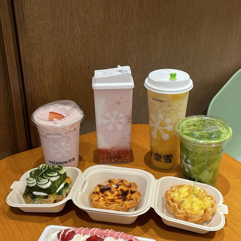Naisnow Tea & Bakery - Strawberry drink, Velvet matcha latte, Strawberry pro bottle, Mango sago, Caramel egg tart, Matcha tiramisu tart, Strawberry cream bread - Bakeries Near Me - Cupertino, California Naisnow Tea & Bakery - Strawberry drink, Velvet matcha latte, Strawberry pro bottle, Mango sago, Caramel egg tart, Matcha tiramisu tart, Strawberry cream bread - Bakeries Near Me - Cupertino, California