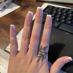 Venetian Nail Spa - These short nails costing $72. The told me the nails alone were $50 and the slope of the French cost an extra $20
