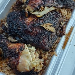 Auntie Bell's Jamaican Cuisine - Jerk chicken