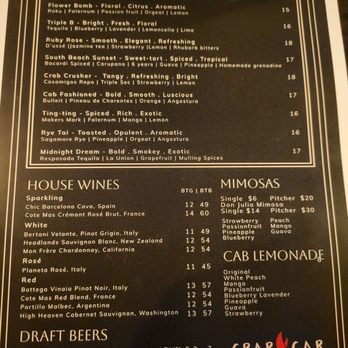 Crab Cab - MENU #2 - Seafood Near Me - Capitol Heights, Maryland