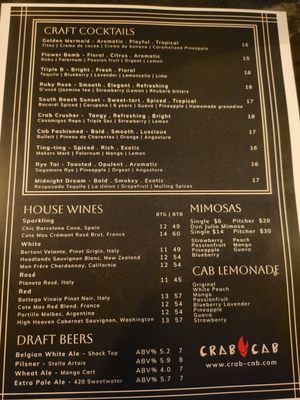 Menu photo 2 Crab Cab Capitol Heights, MD