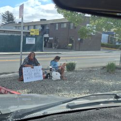 Lucky - Homeless begging