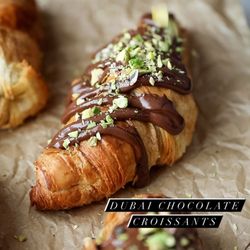 Chakka Food Truck - Launching Jan 26, 2025 are the Dubai Chocolate Croissants