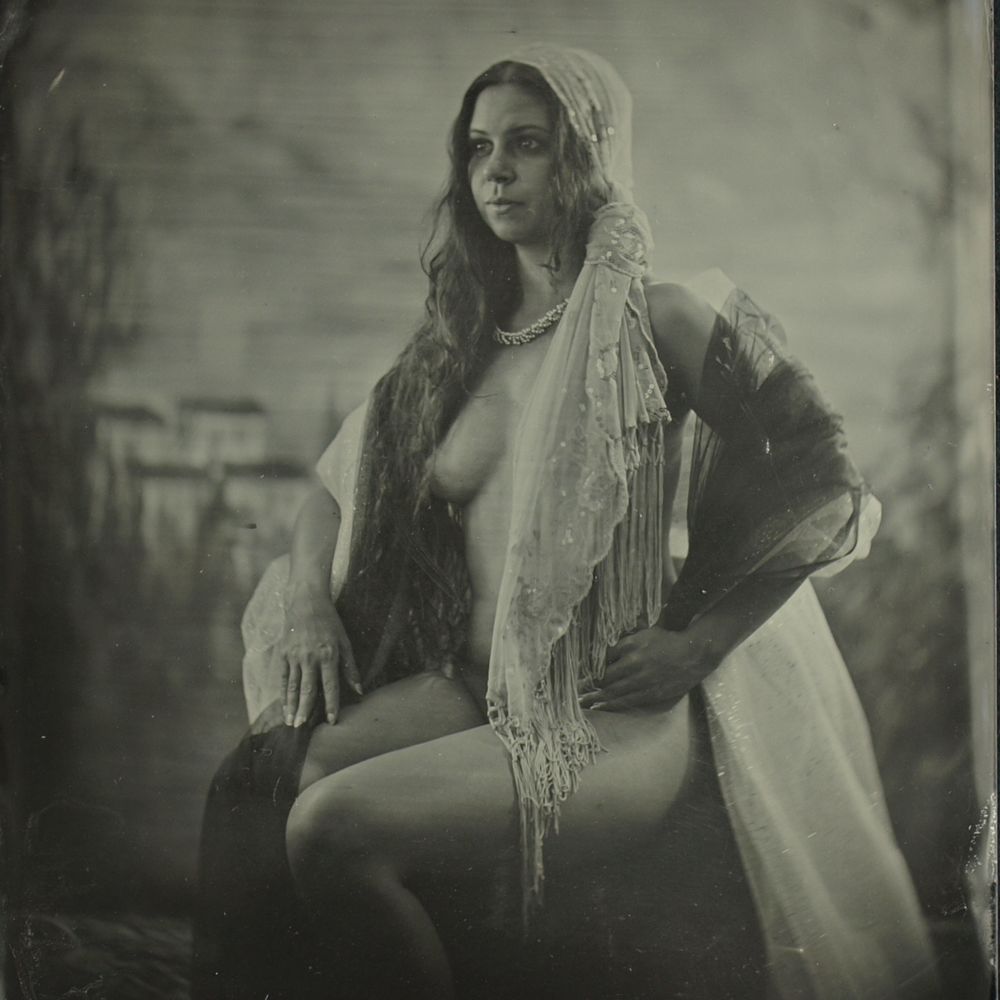 BDP Victorian Boudoir - #boudoir #boudoirphotography #baileydentonphoto #wetplate #tintype #sexy #blackandwhite - Boudoir Photography Near Me