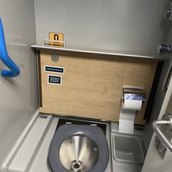 Caledonian Sleeper Train - Bathroom