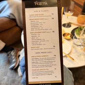 Felicità Wine - Menu - Wine Tasting Room Near Me - Sacramento, California Felicità Wine - Menu - Wine Tasting Room Near Me - Sacramento, California
