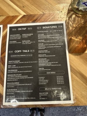 Menu photo 1 Ali’i Coffee Koloa, HI