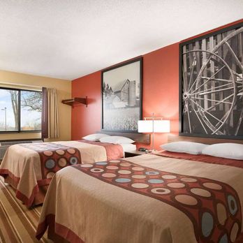 Super 8 by Wyndham Rantoul - Guest room - Hotels Near Me - Rantoul, Illinois Super 8 by Wyndham Rantoul - Guest room - Hotels Near Me - Rantoul, Illinois