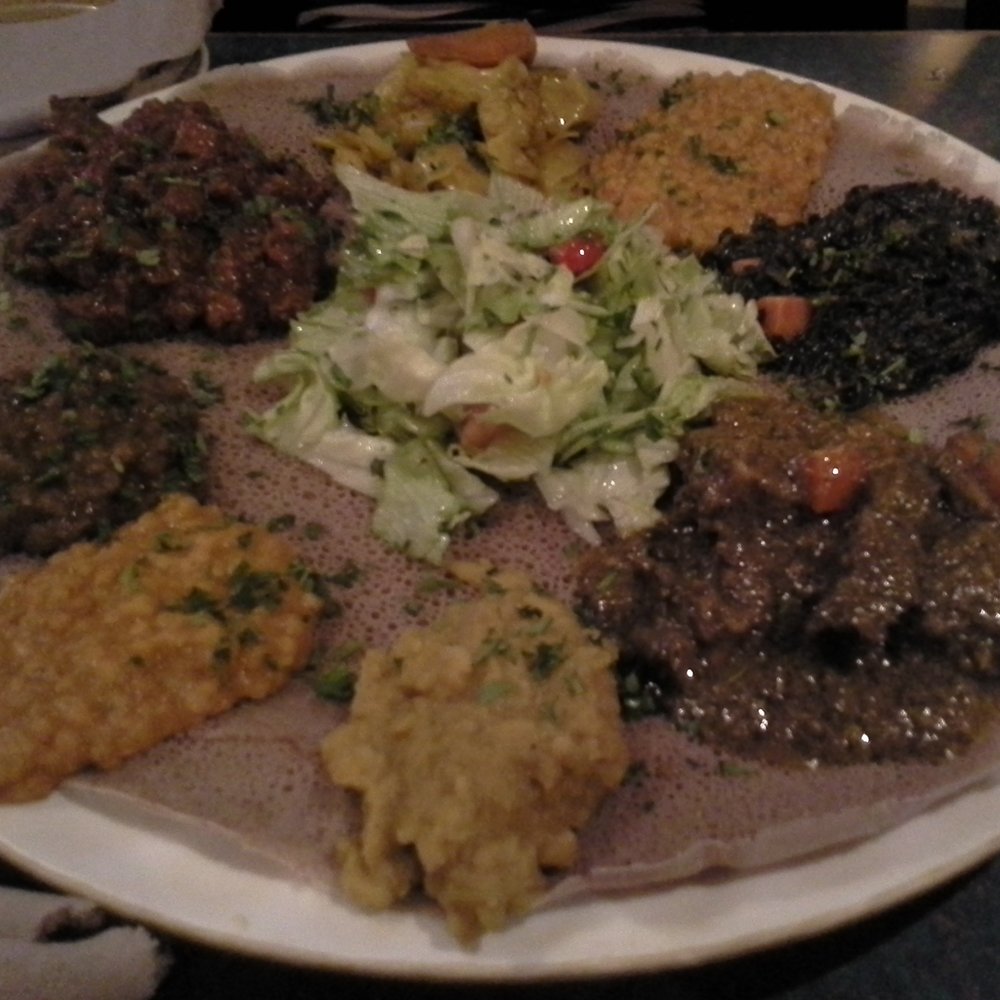 African Palace - Meat & Veg Platter for 2 - $21 - Ethiopian Near Me - Toronto, Ontario African Palace - Meat & Veg Platter for 2 - $21 - Ethiopian Near Me - Toronto, Ontario
