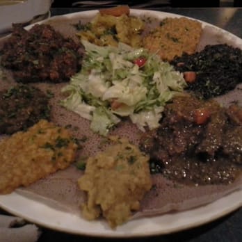 African Palace - Meat & Veg Platter for 2 - $21 - Ethiopian Near Me - Toronto, Ontario