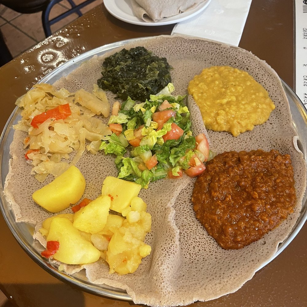 Keren Restaurant - Special Tibsi W/ Vegetables - Ethiopian Near Me - Washington, DC, District of Columbia