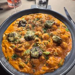 gnocchi with romesco sauce gnocchi with romesco sauce