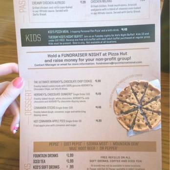 Pizza Hut - Back of menu - Pizza Near Me - Jonesboro, Arkansas Pizza Hut - Back of menu - Pizza Near Me - Jonesboro, Arkansas