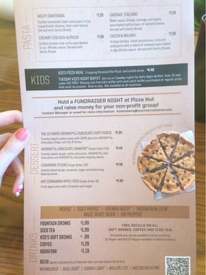 Menu photo 1 Pizza Hut Jonesboro, AR Menu photo 1 Pizza Hut Jonesboro, AR