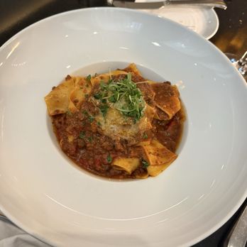 Spago - Pappardelle Bolognese - New American Near Me - Las Vegas, Nevada