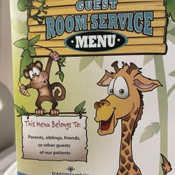 Primary Children's Hospital - Menus