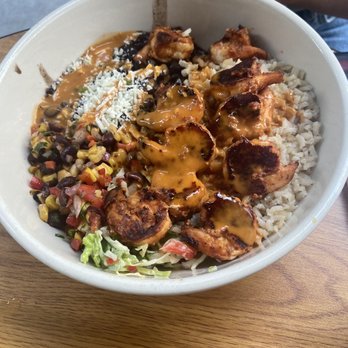 Calexico - Upper East Side - Shrimp burrito bowl - Salad Near Me - New York, New York Calexico - Upper East Side - Shrimp burrito bowl - Salad Near Me - New York, New York