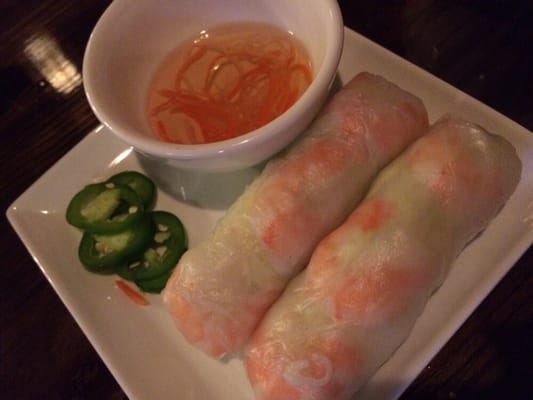 Photo of Long Bay - New York, NY, US. Shrimp summer rolls