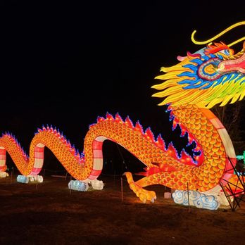 Four Mile Historic Park - Huge Chinese dragon. This must have been 30 ft long. - Museums Near Me - Denver, Colorado