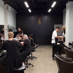 Sable Fine Hair - Sylists working hard at Sable.